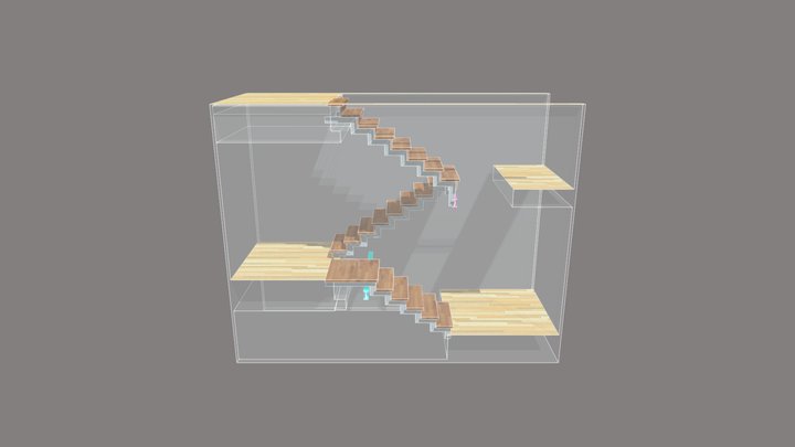 Laiptai 05-20 3D Model