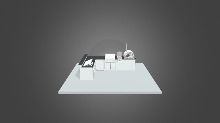 SweetGrass Kitchen 3D Model