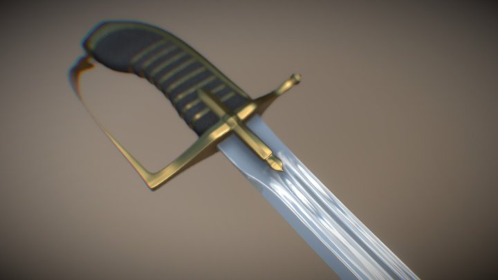 Heavy Sabre 3D Model
