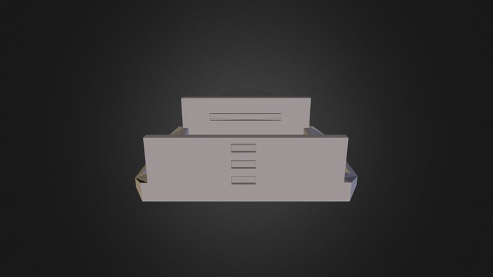 MiniWear Case (Bottom) 3D Model