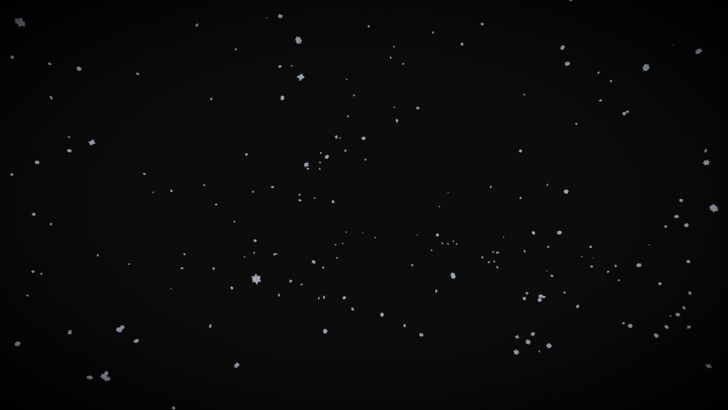 falling snow loop