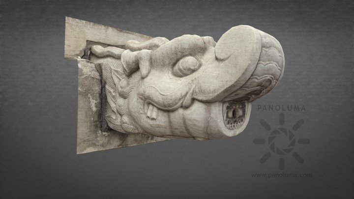 Chinese Dragon Spout 3D Model