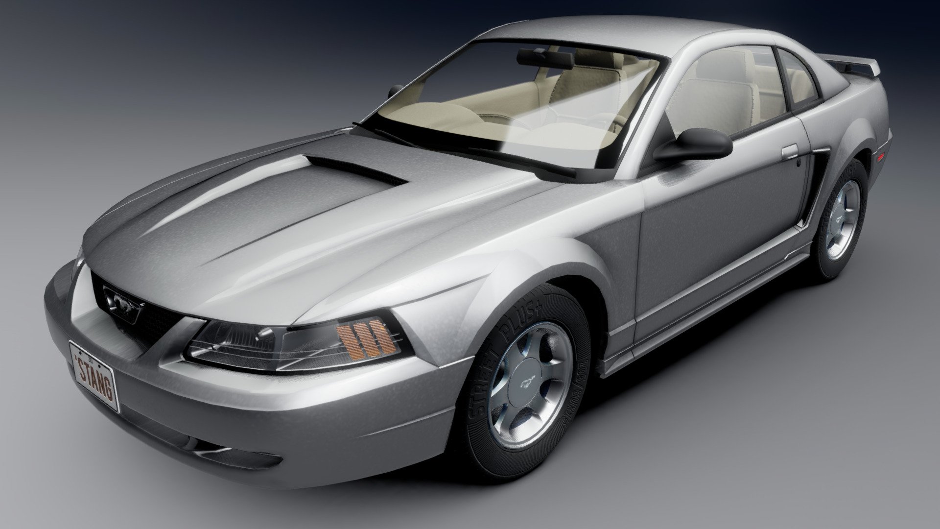 Ford Mustang V6 (New Edge) - Buy Royalty Free 3D Model By Mgr '99 (@Mgr99)  [A19E733]