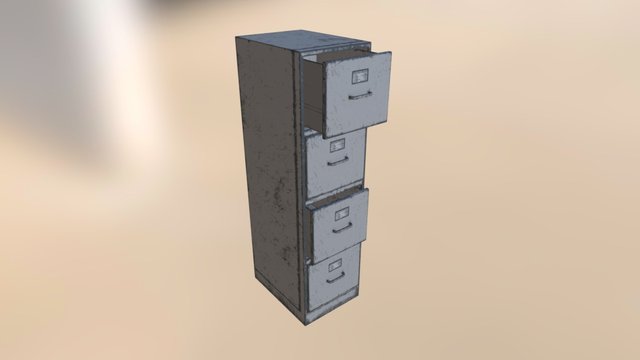 Shelf Office 3D Model