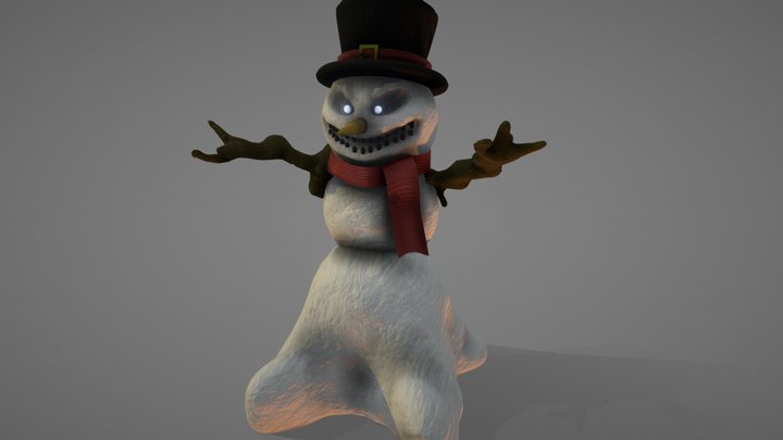 Snowman – Free 3D Model STL