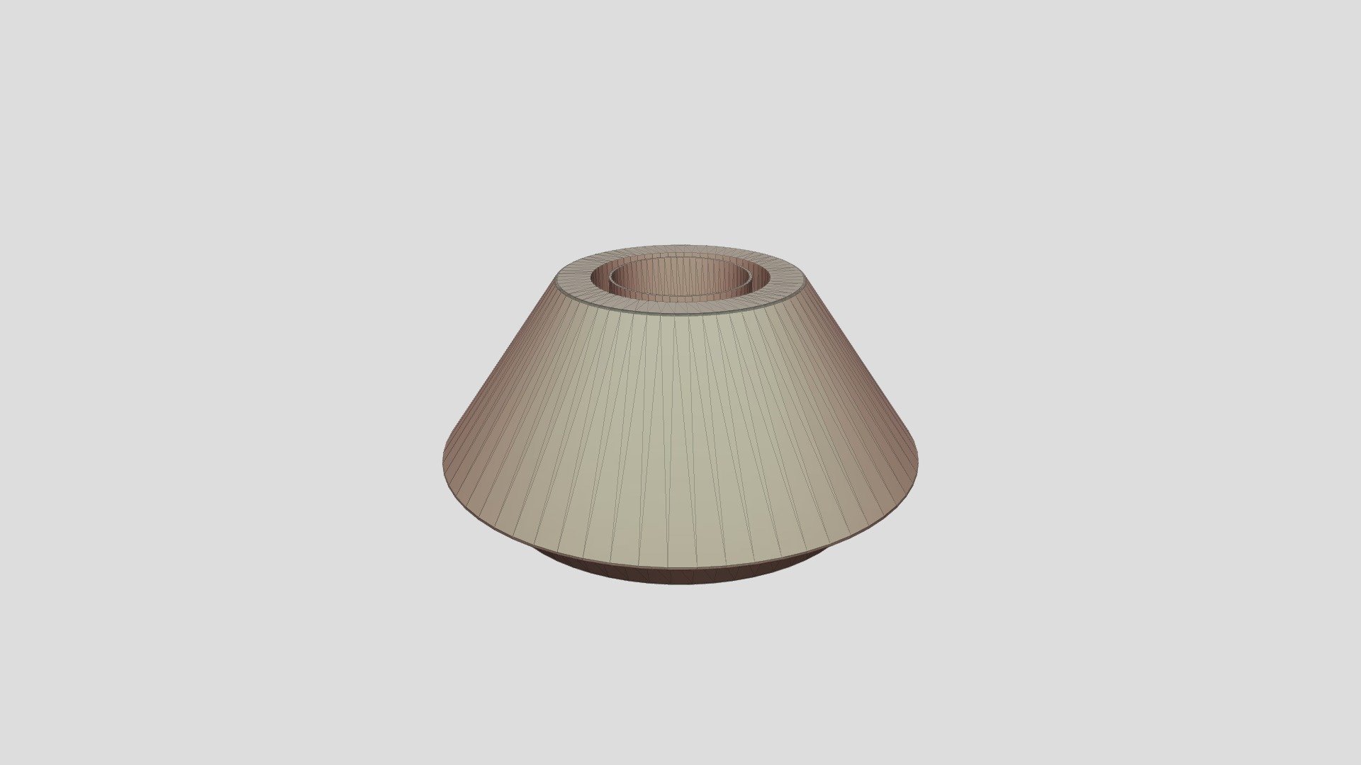 Candle Totems Module : Conical base - 3D model by nthng [a19fdf3 ...