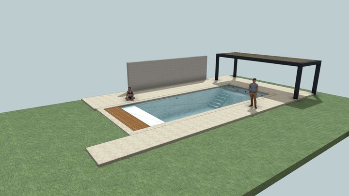 GRACE POOL V2 3D Model