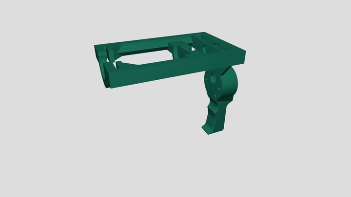 Biomaterial extruder gun 3D Model