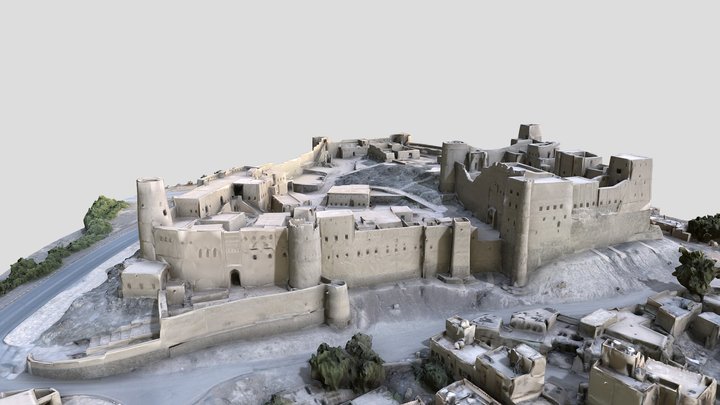 [AR] Bahla Fort - Oman 3D Model