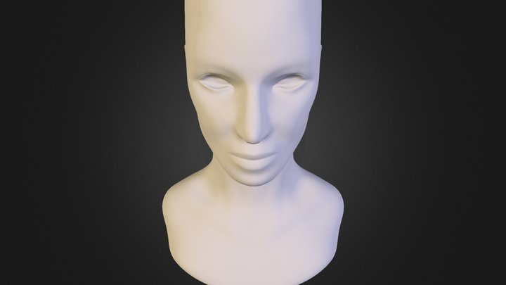 Real person sketch - Jlo 3D Model