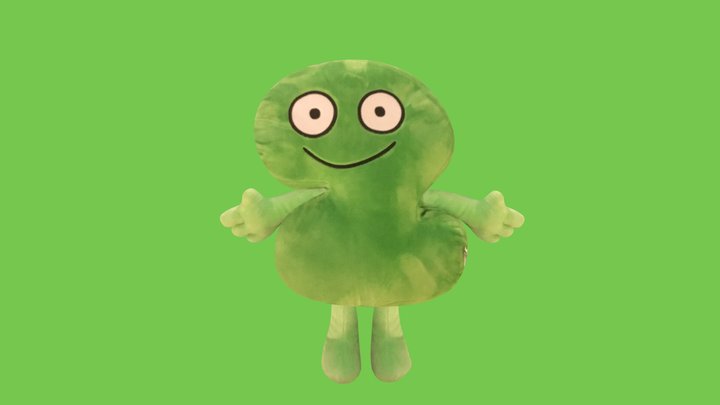 Two Plush 3D Model