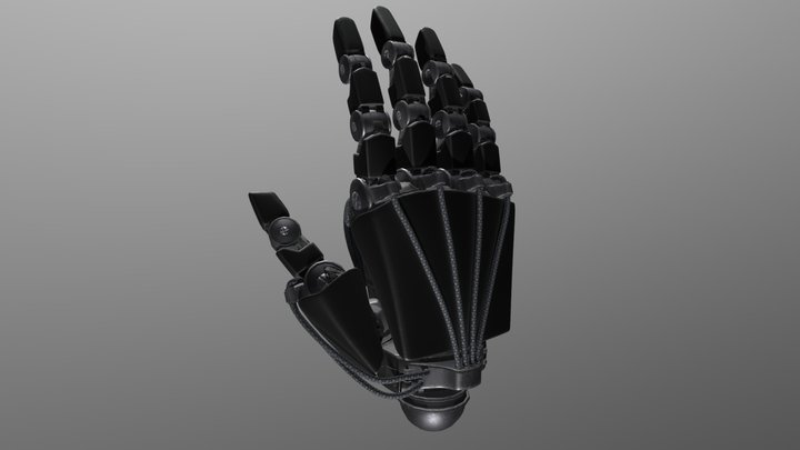 Robotic Hand 3D Model