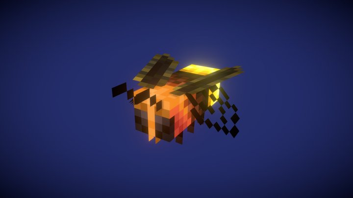 Minecraft FireFly 3D Model