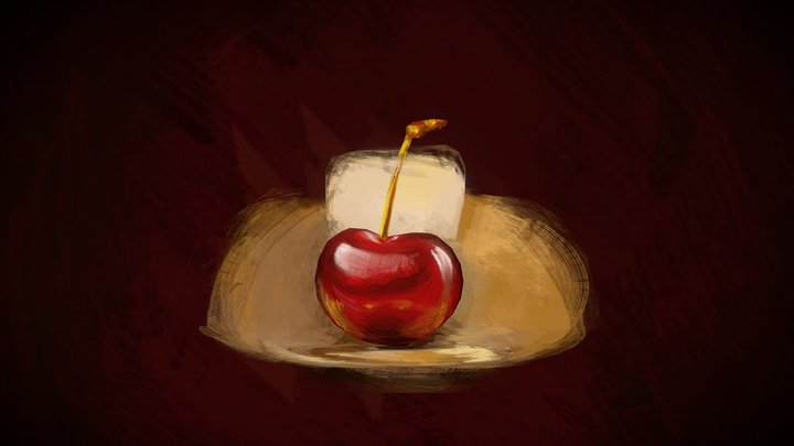 Still-Life Cherry 3D Model