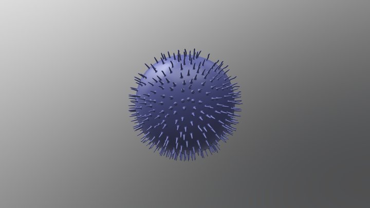 Streptococcus Cell 3D Model