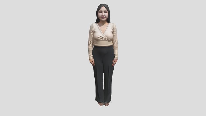 Avatar Personalizado (Gabriela) 3D Model