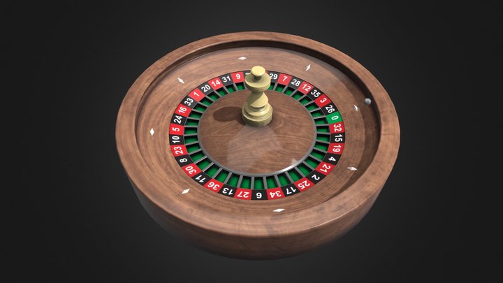 Roulette Anim Test 3D Model