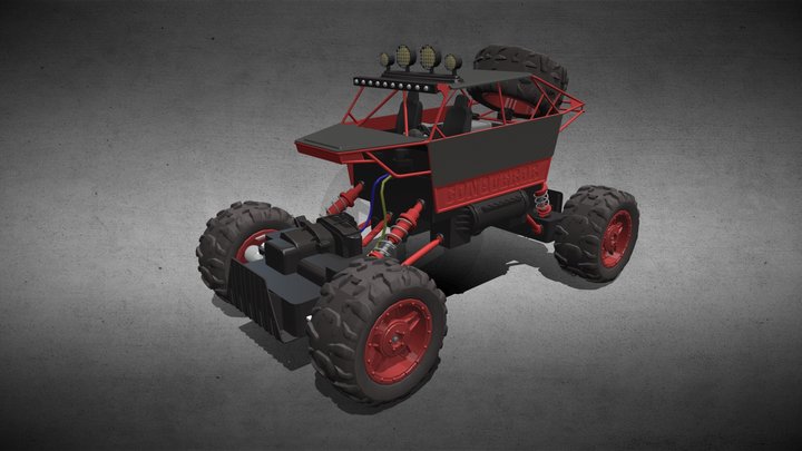 RC Crawler Demo 3D Model