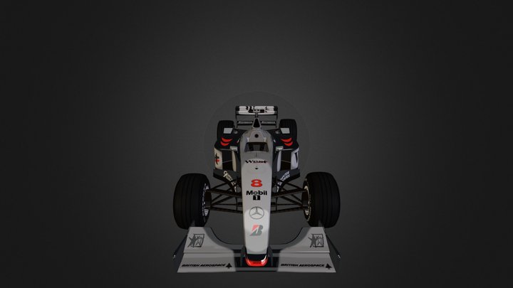 Mclaren MP4-13 1998 3D Model