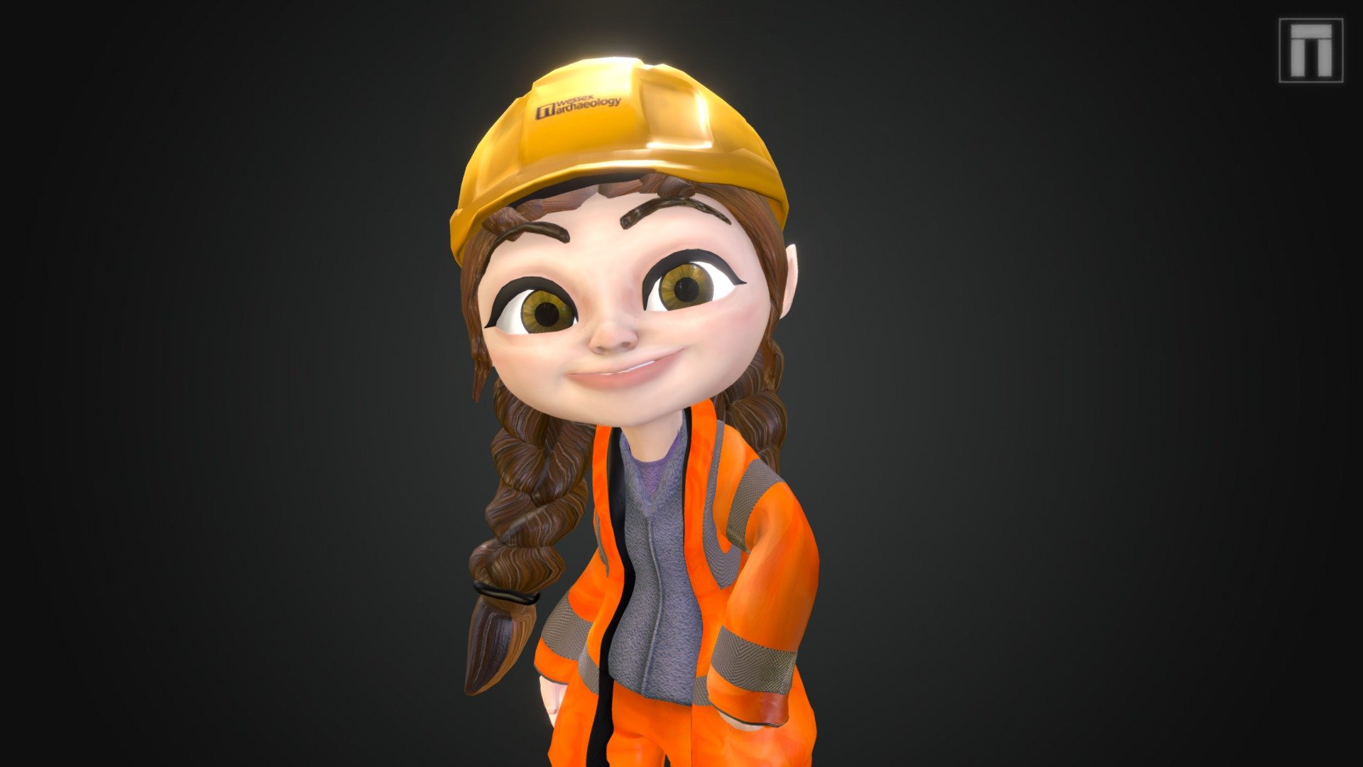 Hazel says hello - 3D model by Wessex Archaeology (@wessexarchaeology ...