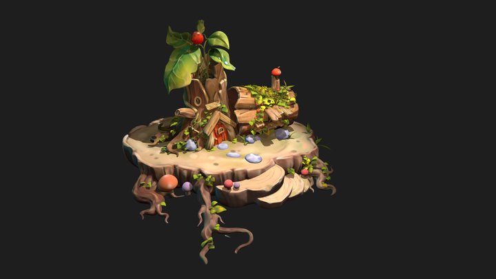 Treehouse 3D Model