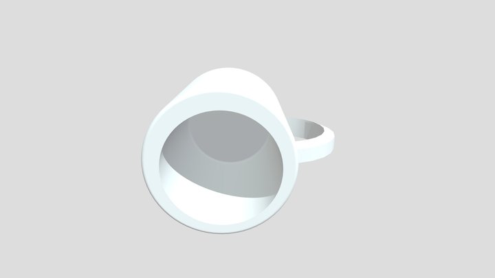 Taza Colegio - José Mérida 3D Model
