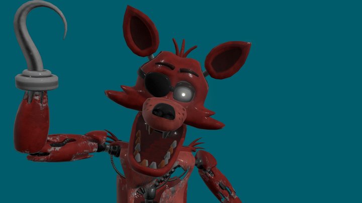 tmg-un-withered-foxy (1) - Download Free 3D model by mjones21 [4da4593] -  Sketchfab