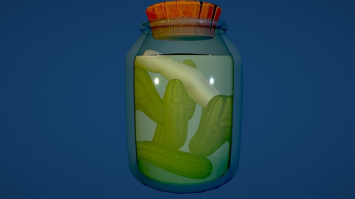 Just pickles 3D Model