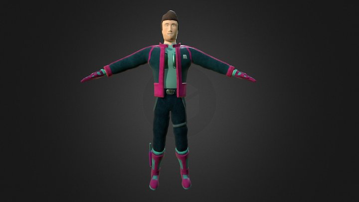 Flynn Barrett 3D Model
