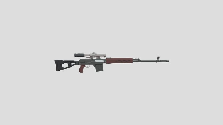 свд 3D Model