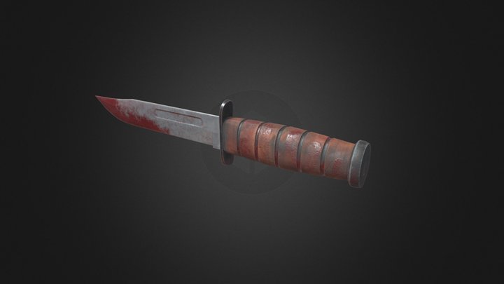 Killer's Knife 3D Model