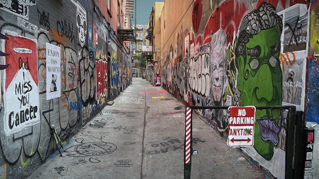 Freeman Alley in New York City