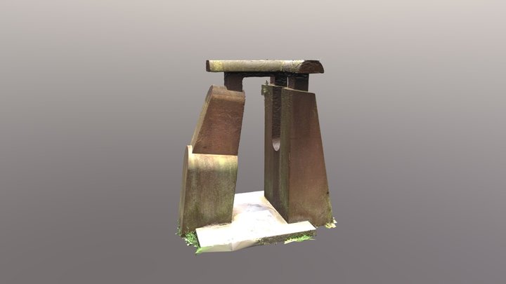 Reale Skulptur 3D Model