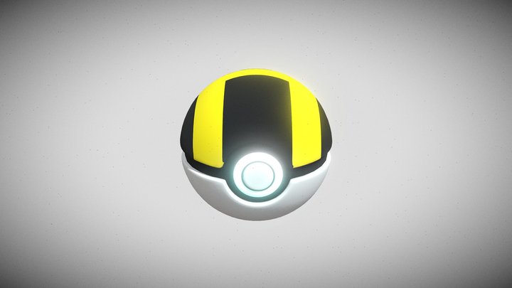 Ultraball - Pokemon 3D Model