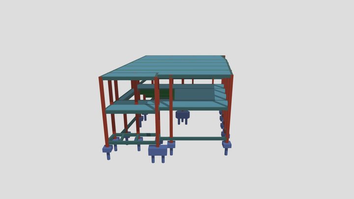 3d Estrutural Segredo 3D Model