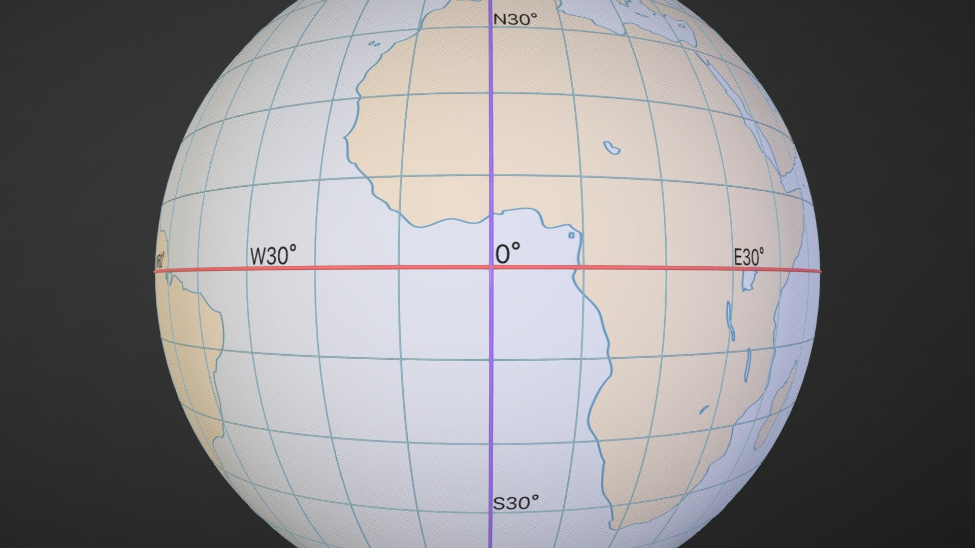 Latitude And Longitude Map