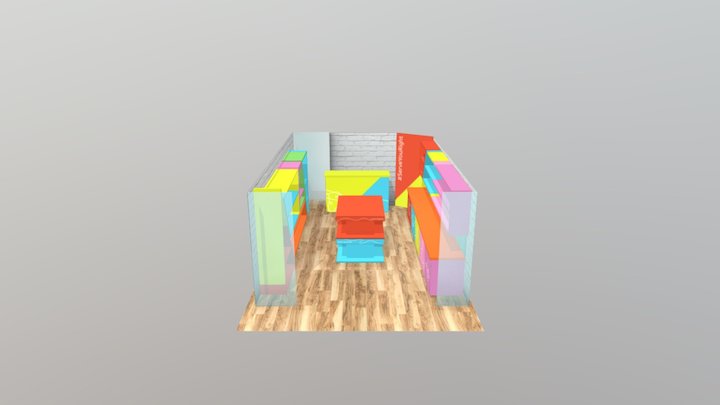 Tupperware 3D Store Design 3D Model