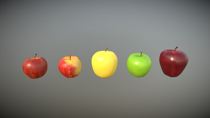 Apples 3D Model