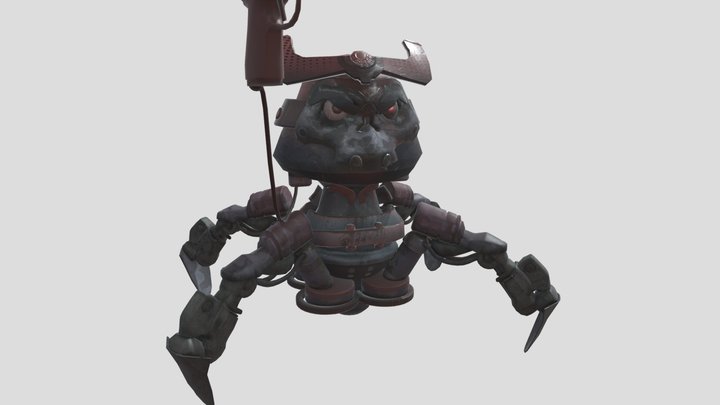 Assassination bot 3D Model