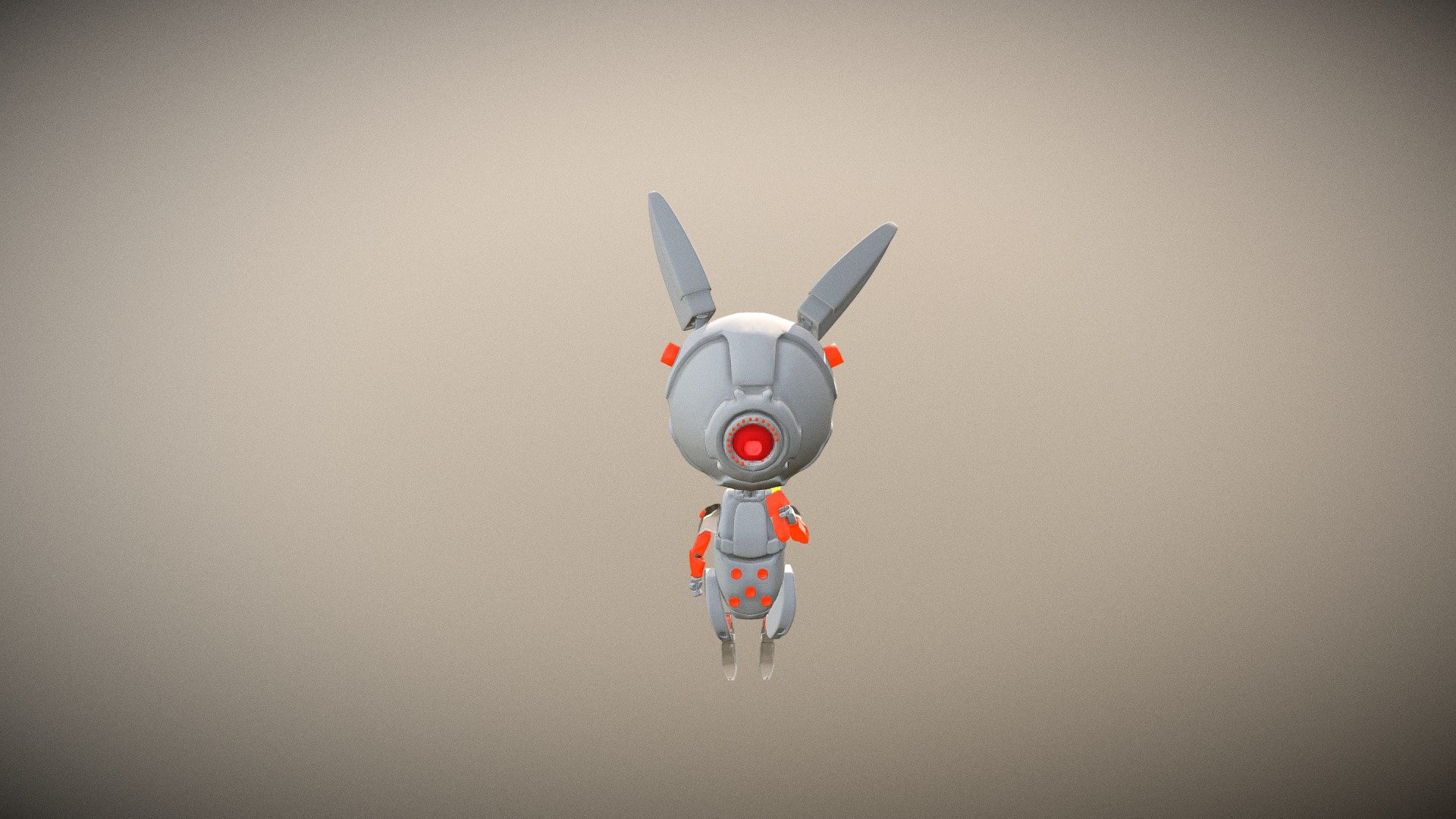 Robot Idle V1 - 3D model by HaroldXd [a1b23e3] - Sketchfab