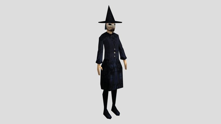 Character Witch – Gratis 3D-model STL