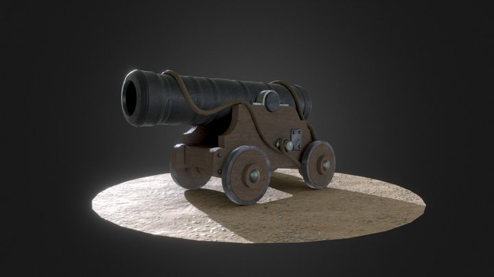 Basic Cannon 2.0 – Free 3D Model STL
