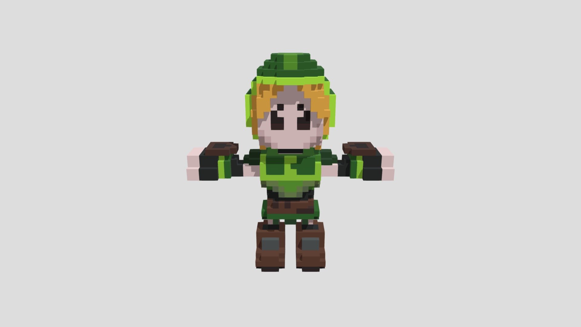 archer - 3D model by Thiago Pirugini (@thipiz) [a1b3073] - Sketchfab