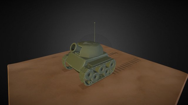 Tiny Tank 3D Model