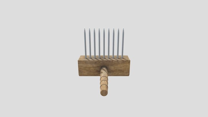 Viking Comb 3D Model