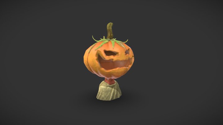 Pumpkin 3D Model