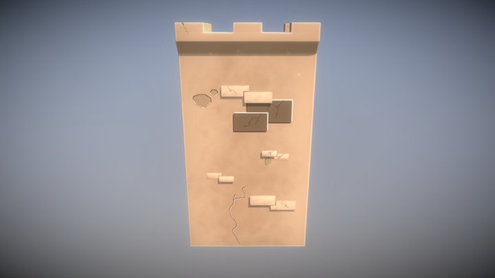 Laterl Wall 3D Model