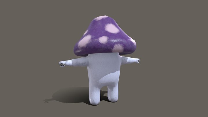 Fungal Minion 3D Model