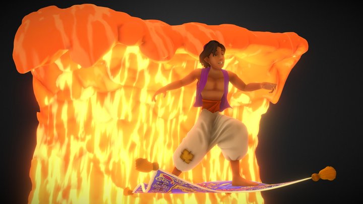 Aladdin 3D Model
