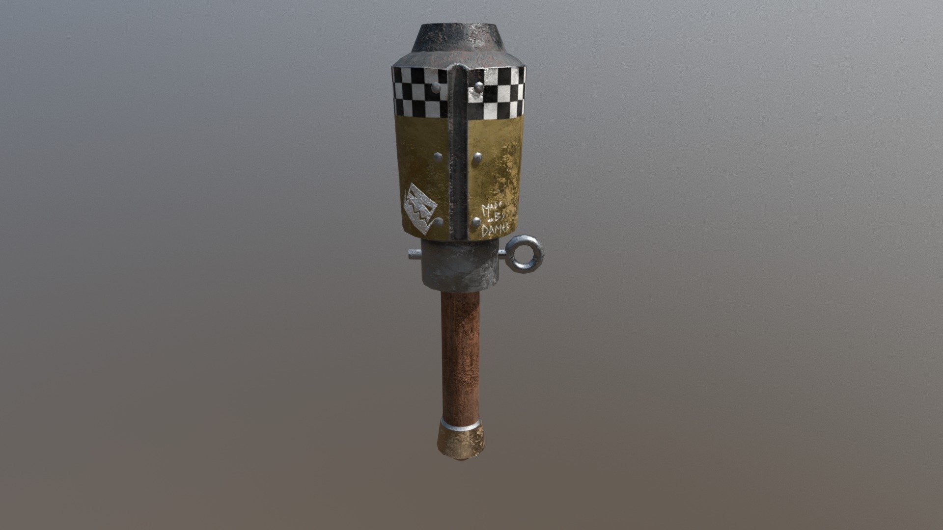 Warhammer 40,000 Ork Frag Grenade 3D model by kommissarazura